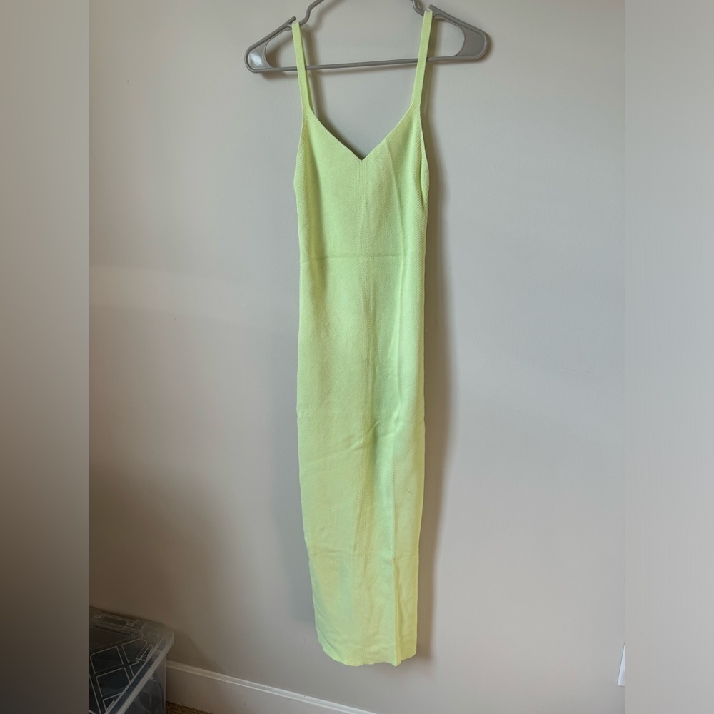 Bec and Bridge lime dress